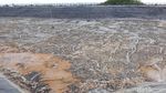 Embung Nglanggeran di Gunung Kidul Kekeringan Imbas Kemarau