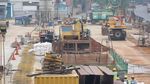 Penampakan Terkini Proyek Terowongan Kereta Cepat di Jatiwaringin