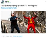 Viral! Instagram Dark Mode & RIP Meme
