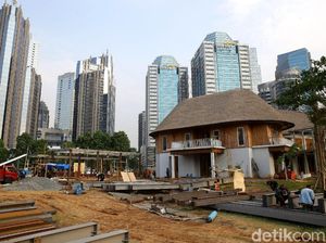Melihat Progres Renovasi Hutan Kota di Kawasan GBK