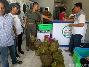 Sidak Rumah Makan-Usaha Laundry, Pemprov Sulsel Temukan 53 Elpiji Subsidi