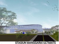Gantikan Gambir di 2021, Stasiun Manggarai Jadi 3 Tingkat