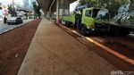 Pedestrian di Kolong JLNT Casablanca Mulai Ditata
