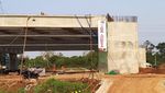 Penampakan Proyek Terowongan Tol Desari yang Ambruk