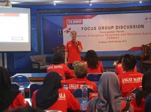 Asah Rasa Empati, Telkomsel Latih Mahasiswa dan Relawan Hadapi Bencana