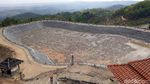 Embung Nglanggeran di Gunung Kidul Kekeringan Imbas Kemarau
