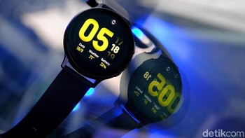 Fungsi lain, membantu melacak tingkat stres secara real-time melalui Samsung Health dan menyediakan akses ke program meditasi melalui aplikasi Calm. Algoritma analisis tidur juga ditingkatkan. (Foto: Muhammad Ridho/detikcom)