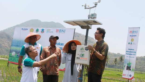 Didukung Teknologi, BNI Ajak Petani Terapkan Smart Farming