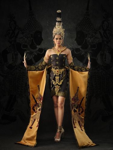 Jadi Wayang, Ratu Kecantikan Malaysia Dituduh Lagi Contek Budaya Indonesia