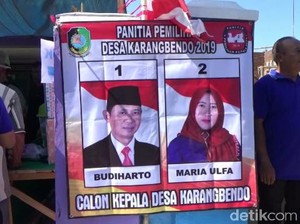 Di Banyuwangi, Suami Istri Ini Bersaing di Pemilihan Kepala Desa