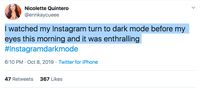 Viral! Instagram Dark Mode & RIP Meme