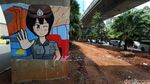 Pedestrian di Kolong JLNT Casablanca Mulai Ditata