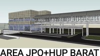 Ini area JPO dan HUP Barat. Pool/Kementerian Perhubungan.