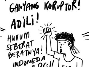 Sentilan Antikorupsi ala Komikrukii