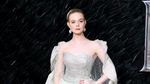 Pesona Angelina Jolie dan Elle Fanning di Red Carpet Maleficent