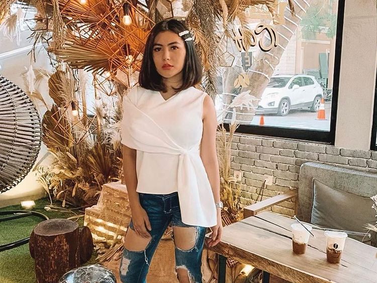 Dituding Goda Raffi Ahmad, Angela Lee Tetap Santai Kulineran