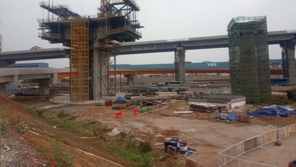Penampakan Tol Cibitung-Cilincing di Antara 2 Proyek Jumbo