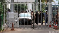 Wiranto tiba di RSPAD Gatot Subroto, Jalan Kwini Raya, Juanda, Jakarta Pusat, Kamis (10/10/2019), pukul 14.44 WIB.