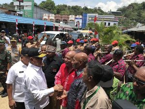Awali Kegiatan di Papua, Menhan Temui Masyarakat Adat di Jayapura