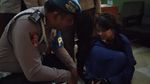 Momen Wiranto Ditandu di RSUD Pendeglang