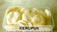 Ternyata kerupuk selain jadi makanan pendamping, juga bisa dijadikan sebagai sendok untuk makan. Kamu setuju? Foto: Istimewa