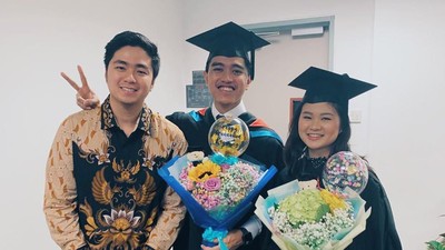 8 Momen Sweet Kaesang dan Kekasihnya Felicia, Wisuda Bersama Hingga Ultah