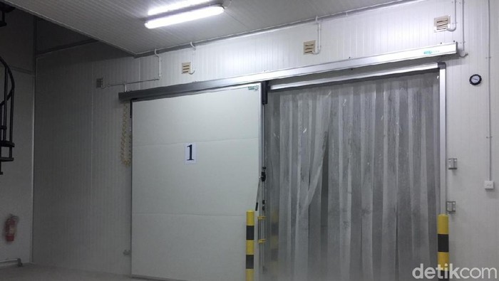 Cold storage di Pelabuhan Muara Baru