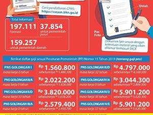 Tak Cuma Gaji dan Tukin, Lolos CPNS Bakal Dapat Ini