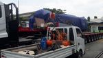 Lewat Tol Trans Jawa, LRT Jabodebek Diangkut ke Jakarta
