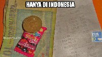 Setiap negara memilki satu mata uang, tapi di Indonesia ada dua. Satu mmata uang Rupiah, satunya lagi permen. Soalnya permen kerap jadi pengganti uang receh untuk kembalian.  Foto: istimewa