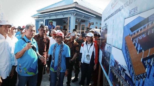 Di Pulau Messah NTT, BRI Bangun Sarana Umum Senilai 1,3 M