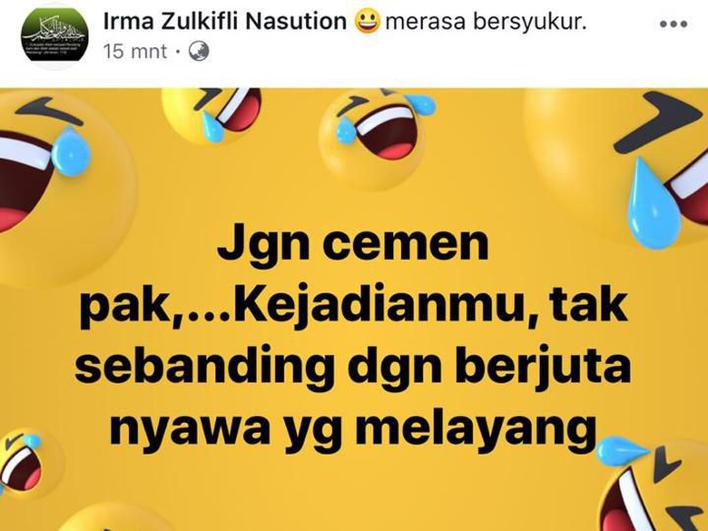 Dandim Kendari Ditahan, Ini Postingan Istrinya soal Wiranto yang Dipersoalkan Dandim Kendari Ditahan, Ini Postingan Istrinya soal Wiranto yang Dipersoalkan