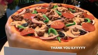 Wah, ini kue atau beneran pizza ya? Dok. Instagram