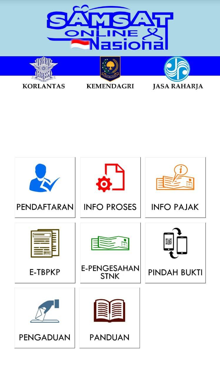 Aplikasi Samsat Online Nasional untuk Bayar Pajak Kendaraan