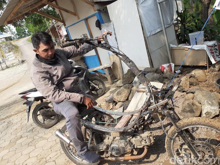 Keuyeup, Motor Chopper dari Pelosok yang Kuat Angkut Beban Berat