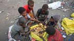 Potret Miris Anak-anak di Yaman yang Kelaparan dan Kekurangan Makanan