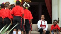 Sejumlah anak-anak tersebut merupakan perwakilan siswa SD di Kabupaten Jayapura dan Asmat.