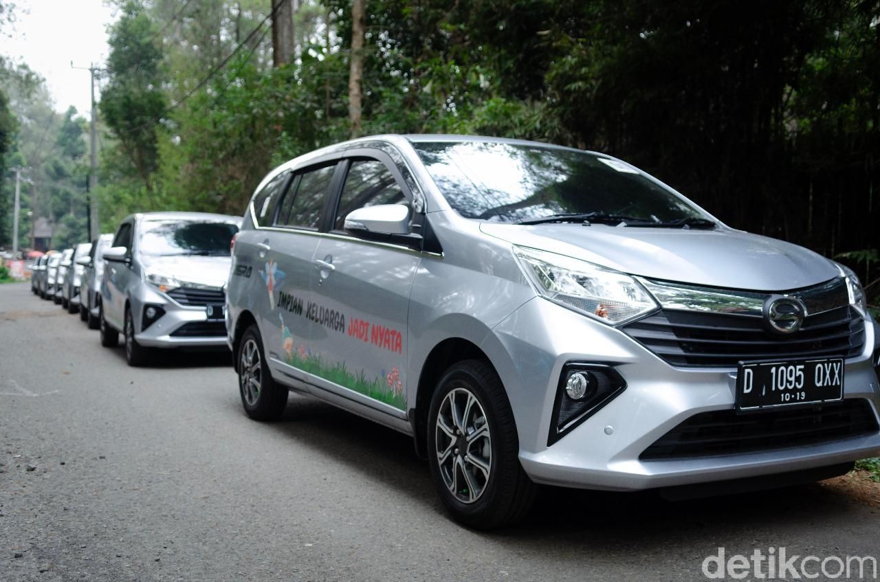 Test drive Daihatsu Sigra Test Drive Daihatsu Sigra di Bandung, Jawa Barat, Kamis (10/10/2019).