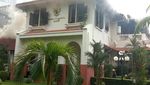 Penampakan KBRI Bangkok yang Dilanda Kebakaran