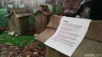 Masyarakat Minahasa di Sulawesi Utara juga puya situs pemakaman batu bernama Waruga yang berupa batu besar dengan atap seperti rumah. Tradisi ini diperkirakan berkembang pada awal abad ke-9 (Randy/detikcom)  