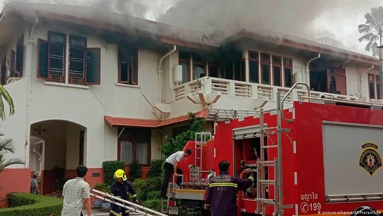 Wisma KBRI di Bangkok Terbakar, Penyebabnya Belum Diketahui Wisma KBRI di Bangkok Terbakar, Penyebabnya Belum Diketahui