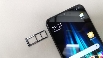 Prosesornya adalah Snapdragon 665 yang dibuat dengan pabrikasi 11nm. Foto: detikINET/Anggoro Suryo Jati