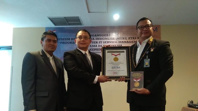Jadi Program Komputer ITSM Pertama di Indonesia, ESTIM Gaet MURI Jadi Program Komputer ITSM Pertama di Indonesia, ESTIM Gaet MURI