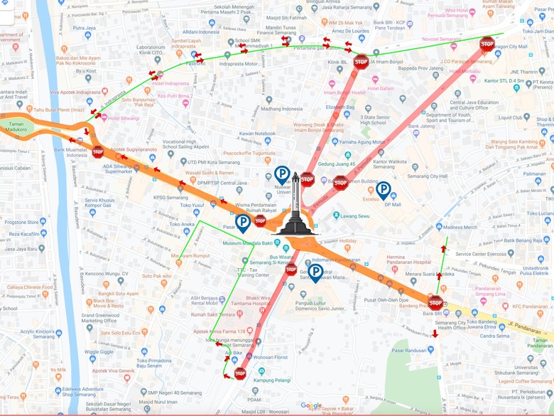 Peringati Pertempuran Lima Hari, Pemkot Semarang Tutup 5 Ruas Jalan Peringati Pertempuran Lima Hari, Pemkot Semarang Tutup 5 Ruas Jalan