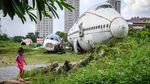 Foto: Potret Bangkai Pesawat yang Jadi Tempat Wisata