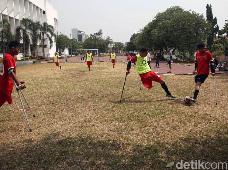Melihat Gigihnya Para Pemain Timnas Garuda INAF Berlatih