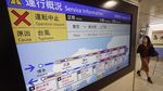Transportasi di Jepang Ditutup Sementara Imbas Topan Hagibis