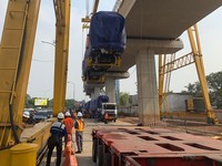 Tiba di Jakarta, Kereta LRT Jabodebek Diuji Coba Akhir Oktober