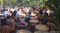 Unik! Dalam Tradisi Saparan di Temanggung Tiap Warga Bawa Tenong 