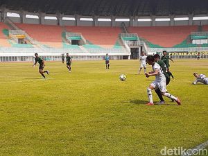 Timnas U-19 Vs Tira Persikabo Imbang Tanpa Gol